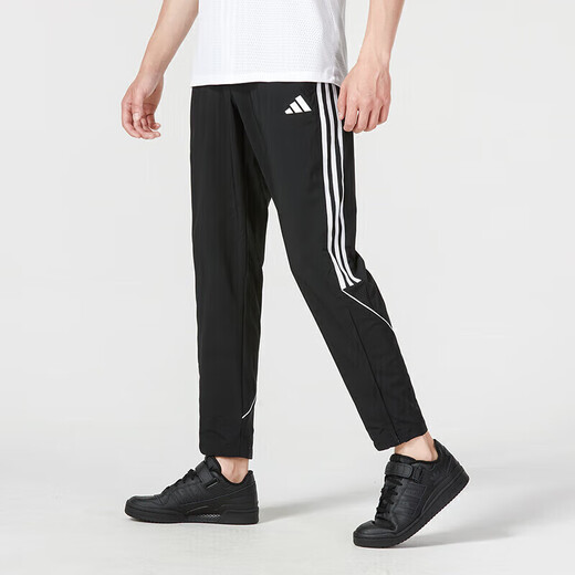 Adidas костюм мужская мода с тремя полосами спортивная одежда для спортивной одежды с капюшонами модные брюки для повседневных брюк с двумя частями/IM8806+IB5012 M