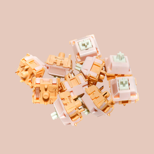 Lei Chuang axis linear axis paragraph axis DIY customized Internet cafe mechanical keyboard axis silent axis cross dustproof hot swappable customized panda optical axis 35 pieces + puller + can