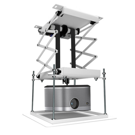 Qianseyu Hidden Projector Electric Hanger Projector Electric Lifting Hanger Ultra-Thin Ceiling Projector Automatic Telescopic Stand QSY-Standard Electric Hanger 1.5 Meter Stroke Intelligent Lift