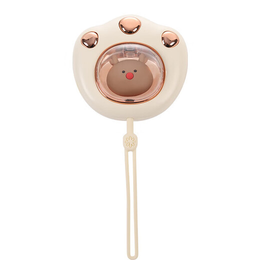 Creative accessories of the same style winter portable explosion-proof hand warmer cute pet mini electric hand warmer usb rechargeable cat claw hand warmer three cat claws beige