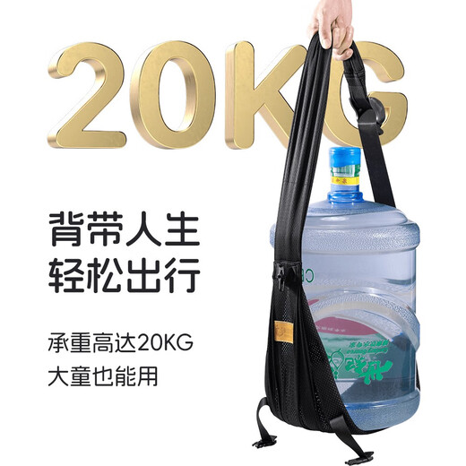依纳宝宝背带外出抱娃神器解放双手婴儿前抱式腰凳0-3个月横抱 米白色防后仰0-48个月可横竖抱