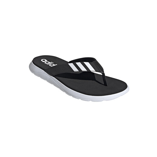 阿迪达斯 （adidas）男鞋COMFORT FLIP FLOP运动鞋休闲鞋拖鞋EG2069 黑色  43 