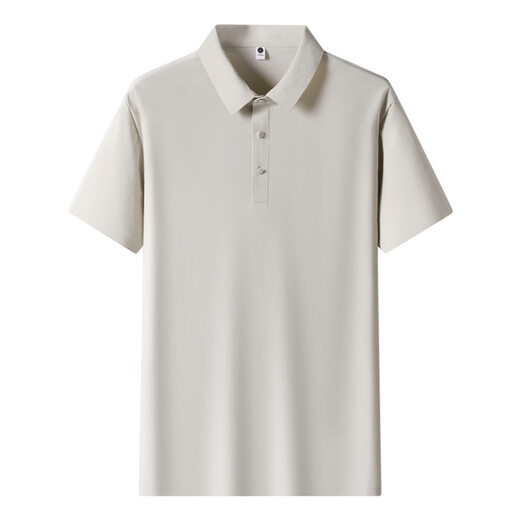 
Playboy (PLAYBOY) high-end brand light luxury ice silk short-sleeved POLO shirt for men in summer breathable business casual high elastic lapel men's T POLO shirt 12357 khaki M (recommended 95-115 Jin [Jin equals 0.5 kg])