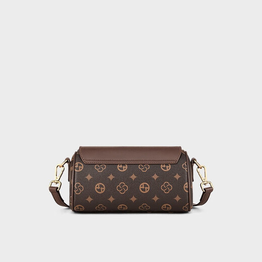 
Enlike International Luxury Brand 2025 New Armpit Small Square Bag Casual High-end Single-Shoulder Cylinder Bag Crossbody Bag Coffee
