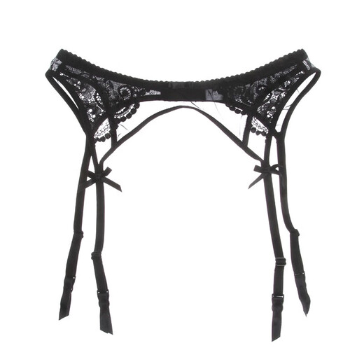 Amelie SPAC Europäische und amerikanische High-End-Anpassungen Schwarze und sexy Strümpfe Strumpfwaren Spitze große Schleudern schwarzer Anzug-Strumpfstrümpfe Strümpfe