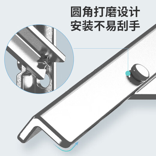 Kuangmai is suitable for Gree air conditioner outdoor unit bracket. Specially designed for 1.5/2/3P thickened stainless steel air conditioner external rack. Stainless steel 1.5p-2mm. Free stainless steel screws.