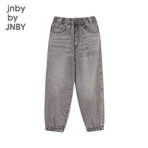 jnby by JNBY new style Jiangnan cloth children's clothing tapered pants autumn boys and girls 1O7E11730 986/denim white 160cm