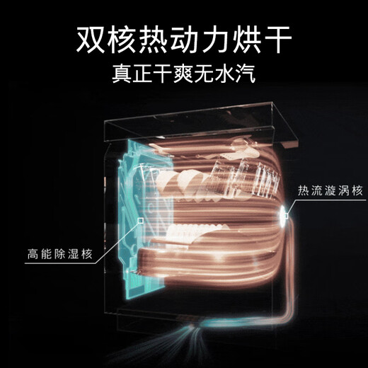 SIEMENS dishwasher built-in household small stove with large inner cavity 12 sets large capacity dual-core thermal power drying 99.999% sterilization supports national subsidies 43HB99