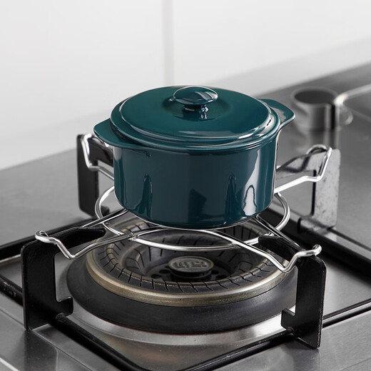 Onlycook pot holder and pot holder gas stove anti-slip bracket 304 stainless steel pot holder universal four-claw bracket for gas stove