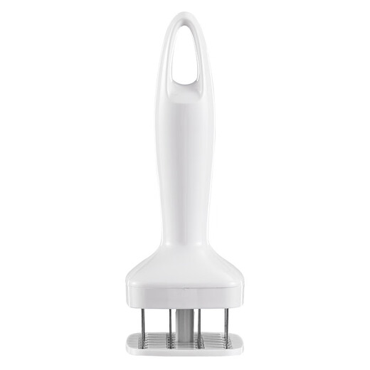 Yao Chu Fat Dong came to the supermarket to buy the same type of meat loosening hammer and meat loosening needle, stainless steel nail, pig skin, beef and steak cutting tool, 1 pack, thickened black - stainless steel 24-pin meat loosening needle