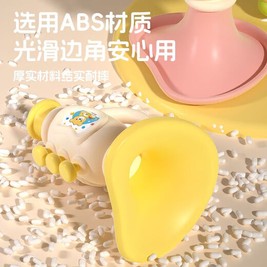 音乐小喇叭儿童玩具婴儿宝宝吹乐吹响乐器口琴吹哨子口哨宝宝玩具 爱心小喇叭-粉色【送贴纸】