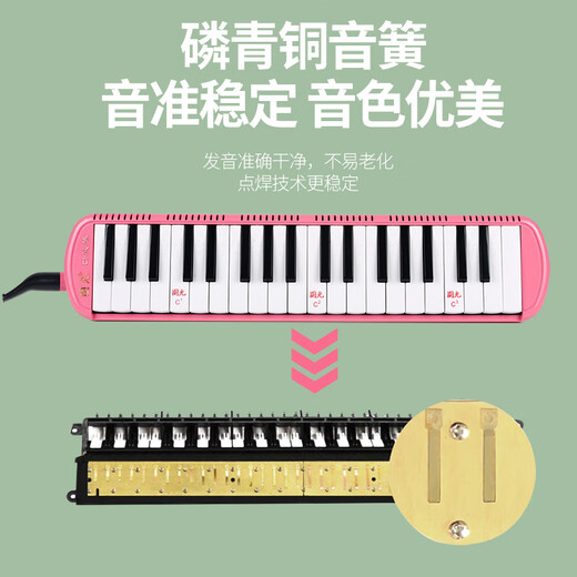 
Guoguang [Free lettering] 37-key 32-key primary and secondary school students classroom musical instruments teacher teaching quality 37-key black + full set of gifts + children's toys harmonic