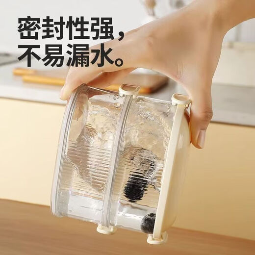 An Junsheng spice storage box kitchen seasoning box jar household pepper aniseed seasoning box moisture-proof sealed jar + thick single layer model - moisture-proof thickened spice box sealed separation without odor