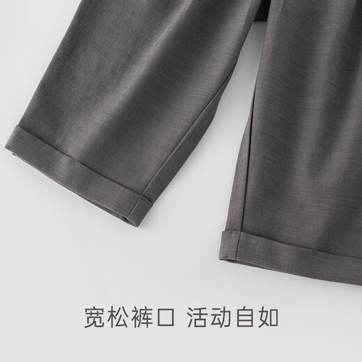 Guiqi Xiong Spring and Autumn Baby Boy's Western-style Suit Suit Children's Outing Split Two-piece Birthday and One-year-old Dress