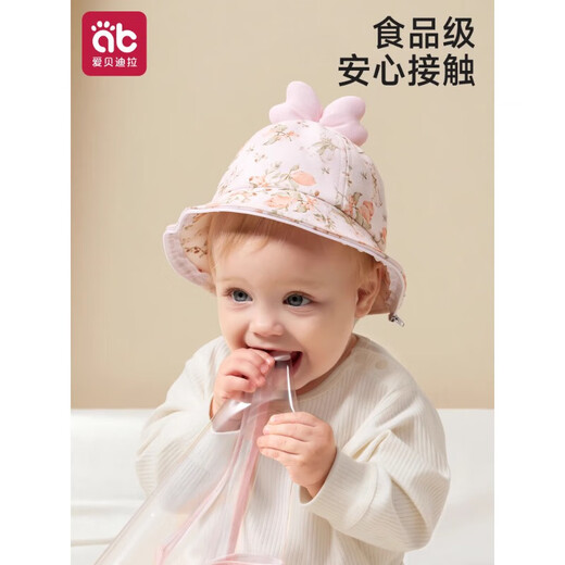 AIBEDILA (AIBEDILA) baby hat 0-3-12 months baby autumn and winter warm outdoor windproof new born baby protective mask Morning Story Detachable mask/windproof and anti-fouling M size (head circumference 44-48cm/6-12 months)