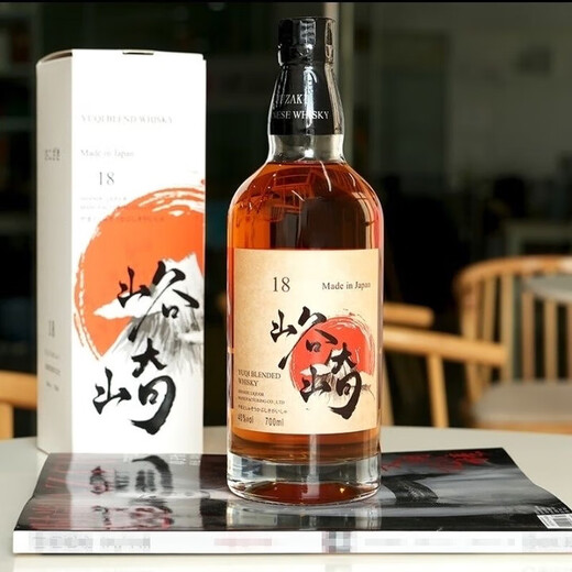 Yuqi famosa cervecería artesanal japonesa Yuqi 18/25 whisky importado japonés opcional 40% vino extranjero de alta gama whisky Yuqi 18 caja completa de seis botellas