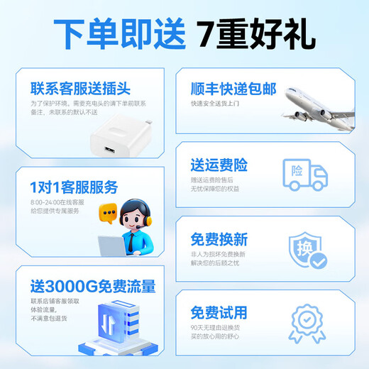 Deqian portátil wifi6 5Ghz de doble banda a nivel nacional 2025 nuevo banco de energía de 10000 mAh tráfico inalámbrico dos en uno telecomunicaciones móviles Unicom máquina enrutadora portátil para el hogar versión emperador incorporada 8 señales de antena-red completa de 5Ghz 0 paquete de alquiler mensual un cargo por mes sin rutina