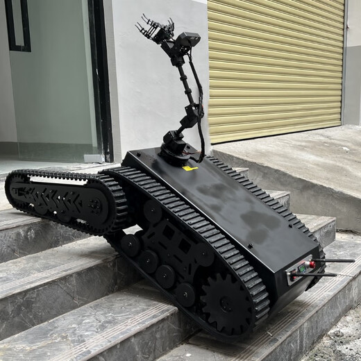 Lingle TR700 Stair-climbing EOD Robot Rubber Track Swing Arm Unmanned Vehicle All-Terrain High-Load Vehicle Special Customization Deposit