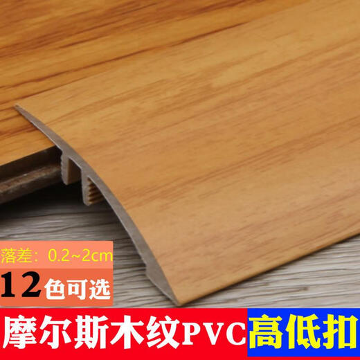 Yonghuan High and Low Buckle Silling Borde de la tira de goma Borde de goma Piso de madera Pendiente de caída Pendiente compuesto decorativo 9926 2.7m