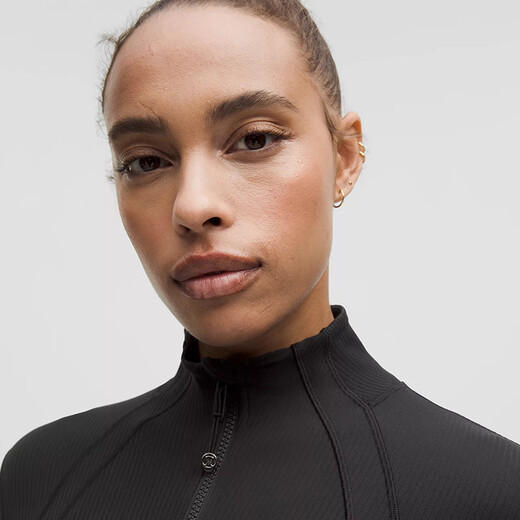 Lululemon丨Define Women's Sports Short Jacket *Ribbed Nulu Wicking LW3HB6S Black XS /4