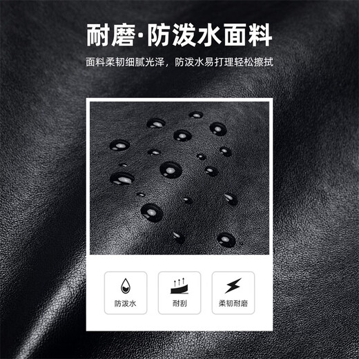 POLO briefcase men's soft leather business handbag 14/15 inch computer bag business trip briefcase meeting document bag