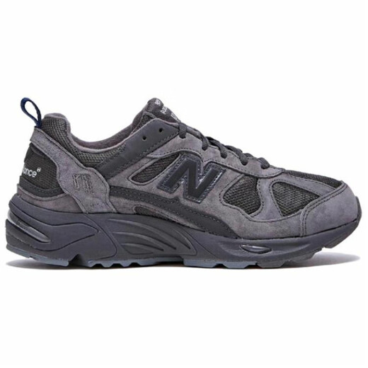
NEW BALANCE casual shoes NB878 mesh fur lace-up wear-resistant low top men and women same dark gray D width 36