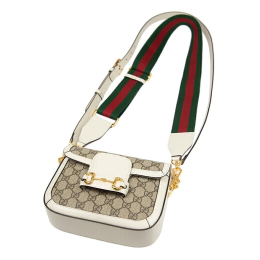 Gucci (Gucci) [618] Series Series GG Sagce Sag для подруги подарки седло сумка 658574 Huhhg 9759 Белый