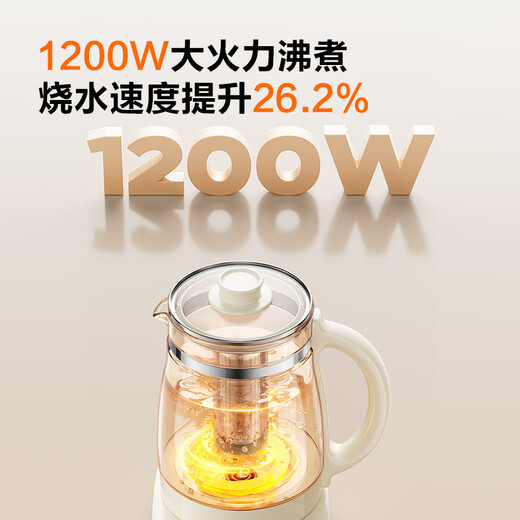 SUPOR 2L Large Capacity Health Pot Tea Maker Kettle Flower Teapot Constant Temperature Kettle Electric Kettle Electric Kettle Office Insulation Tea Kettle Multi-stage Temperature Adjustment SW-20YQ68A