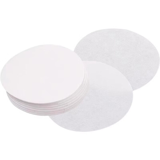 Round powder bowl coffee filter paper Moka pot secondary water filter paper Italian coffee machine handle special universal original color 300 sheets 60MM