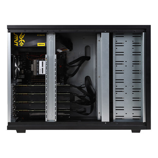 South China Gold Medal HN-T12A Desktop Tower Multi-disk AMD Customizable Server/ERP/Enterprise OA System/File Storage/DeepSeek Localized Deployment Configuration 3 HN-T4A