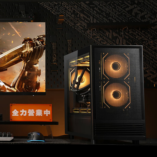 ASUS Intel Core i5 14600KF/245KF/RTX5060Ti Delta CSGO Fearless Contract high-end gaming desktop assembly computer host DIY assembly machine i5 14600KF graphics cardless host + 16G + 1TB single host