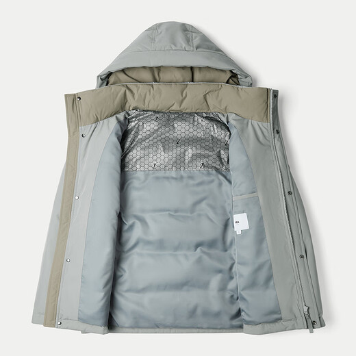 HLA海澜之家羽绒服男25山不在高系列连帽外套男冬季HWRAW4J043A