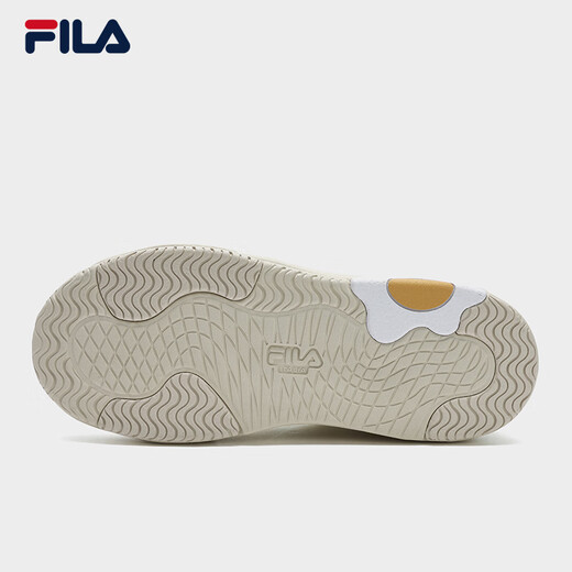 
FILA Yang Mi same egg-pack shoes Fila women's shoes 2025 summer new board shoes casual shoes thick-soled sneakers women snow-white-SW 37.5