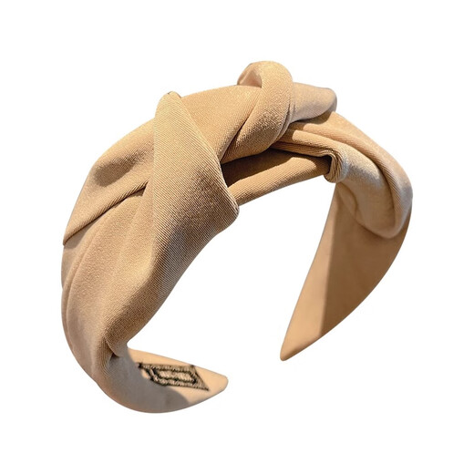 Bai Shilin's high-end high-ceiling headband for women 2025 new high-end headband face wash headband wide-brimmed hairpin headwear black