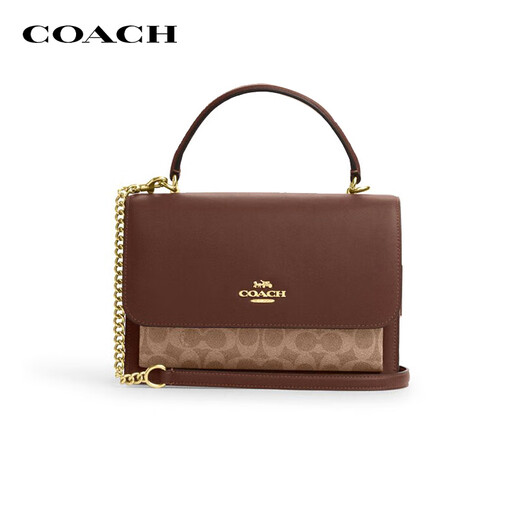 蔻驰（COACH）【品牌直供】女士中号经典标志KLARE单肩斜挎包CY687IMXHE
