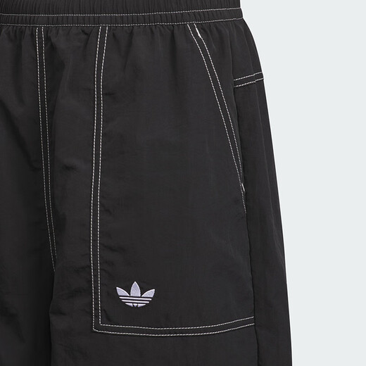 Adidas pour enfants Vêtements 25 Summer et automne Hommes et femmes Big Children's Short Clover Twill Twill Children's Sports Pantalon à cinq points KG6629