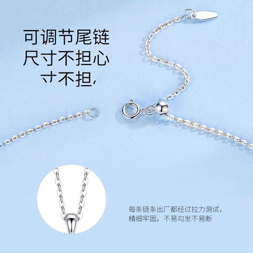 MZMZ Mobius platinum necklace for women pt950 platinum fashion pendant Valentine's Day birthday gift for girlfriend and wife PT950 platinum necklace + Mobius pendant