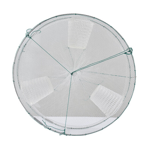 Sen uses fishing and shrimp tools to catch small fish nets to catch lobsters and shrimp cages, a complete collection of fishing nets for children to catch eels and loaches, net cage artifacts, 1 pack, small three-mouth fishing line model, no gift