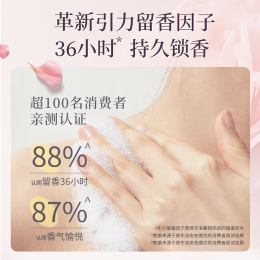 Enchanteur Shower Gel Rose Hydrating Moisturizing Perfume Shower Gel for Women Romantic Floral 650ml