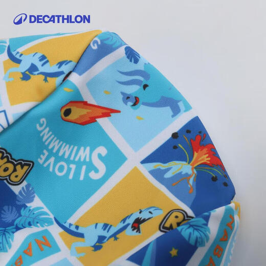 Deklon Mesh Schwimmkappe Schwimmausrüstung Kinder-Cartoon Schwimmkappe bequem und atmungsaktiv-5254494