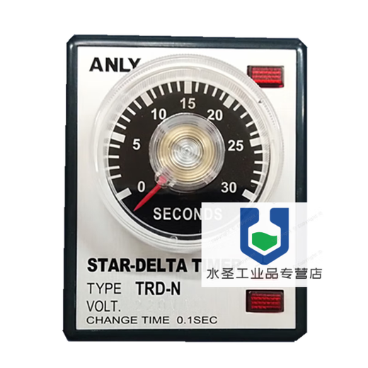 TRD-N motor starting relay star-delta starter 220V 60S with base voltage time remark no remark default