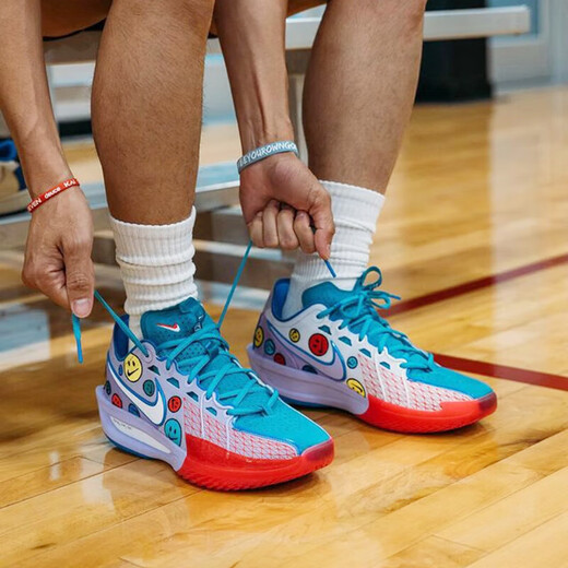 耐克（NIKE）男鞋Air Zoom GT Cut 3 EP紫蓝运动鞋防滑耐磨低帮减震实战篮球鞋 HJ6630-900 42.5