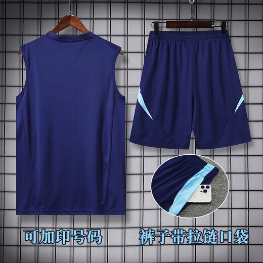 法利鸟阿森纳训练服短袖球衣背心无袖赛前热身恤出场服短裤足球服套装 23白色短袖套装 S