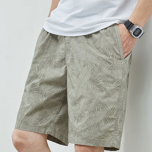Pierre cardin men's five-quarter pants straight sports pants shorts business casual work pants 9215 Navy L Recommended 100-130 Jin [Jin equals 0.5 kg]