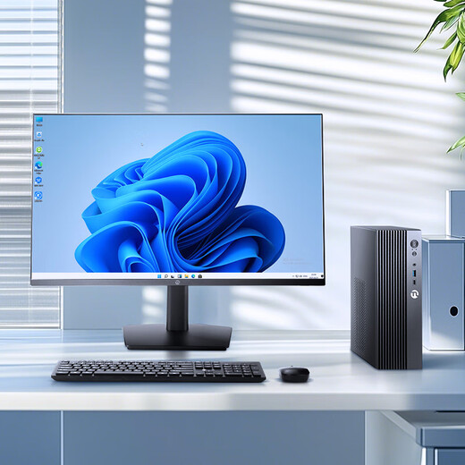 Ningmei country 12th generation Core i5 12400/i5 13400/14400 assembled computer mini commercial office desktop computer corporate procurement design home game console complete machine miniaturization i5 12450H | 16G丨512G home office