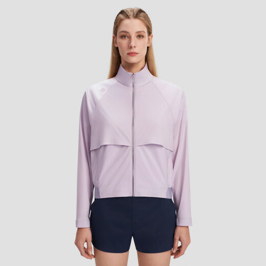 Descente WomenStudio-Serie leichte und atmungsaktive Hautmantel gewebtes Oberteil für Frauen wt-weiß s