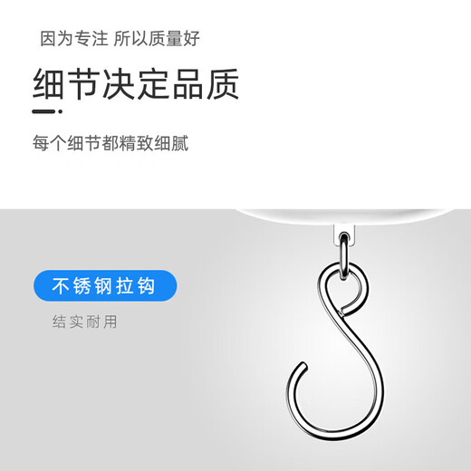 高精度手提电子秤小型快递称便携式家用钩商用吊勾弹簧行李称鱼器 可称100斤 502白色猫【充电款】手提电子秤 送充电线