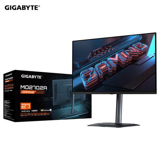 GIGABYTE 27-inch QD-OLED QHD display 280Hz 0.03ms HDR400 HDMI2.1 G-SYNC built-in speaker KVM tactical gaming Type-c MO27Q2A