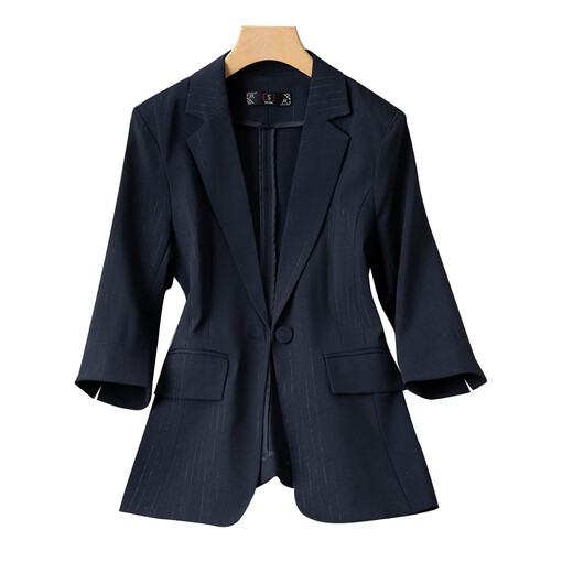 Zhenyi Interview Anzug weiblicher Lehrer Streifen Jacke Thin God Style Anzug Anzug Sinn formelle mittelgroß