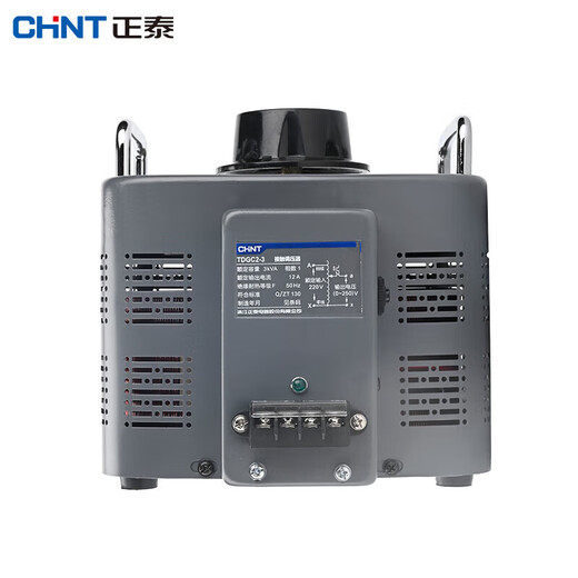 Chint (CHNT) single-phase voltage regulator 220v single-phase voltage regulator adjusts voltage 0v-250v TDGC2-3 KVA